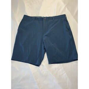 Johnnie-O Shorts Blue Performance stretch Calcutta Golf Tennis Men’s 38